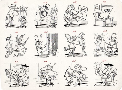 Jacovitti tavola originale - tavola,