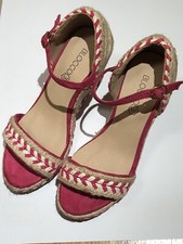 Sandalo donna con zeppa 37 - n.,