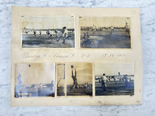 9 FOTO AZIONI  AURORA-PIRANO / MEDUSA-AUR. 17/12/1950 ISTRIA FVG CALCIO STORICO