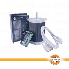 DE-SHIP 34HS5435 Nema34 Motore passo-passo 151 mm 2,8 Nm + DM2522 CNC OEM ACT