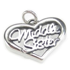Ciondolo cuore in argento