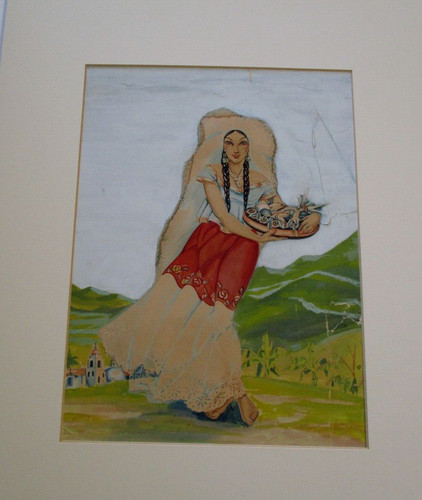 Antico quadro messicano bella - quadro,