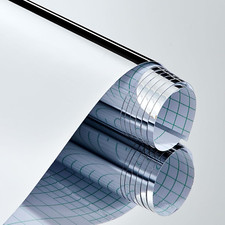 Adesivo Carta Specchio Autoadesivo per Pareti Flessibile Specchio Rotolo Adesivi Shee