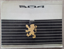 Brochure lancio Peugeot 504
