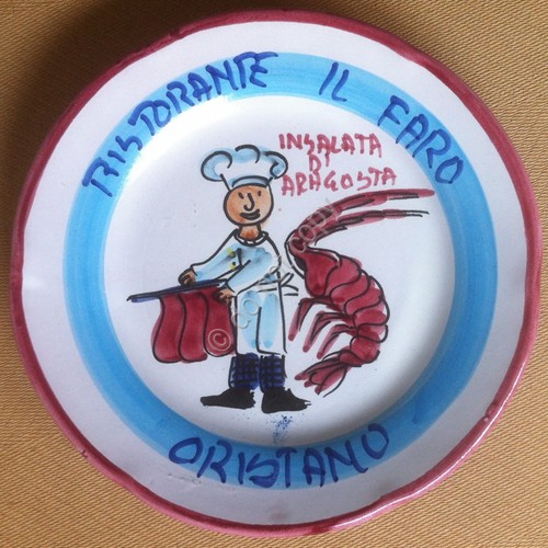 Piatto buon ricordo oristano - ricordo,