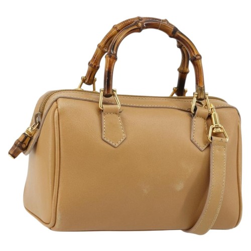 Gucci borsa mano bambù - borsa, in