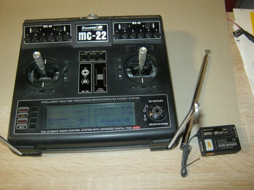 Trasmettitore graupner 22 - trasmettitore, mc
