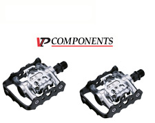 PEDALI DOPPIA FUNZIONE PER  MTB  VP COMPONENT ALLUMINIO SU CUSCINETTI