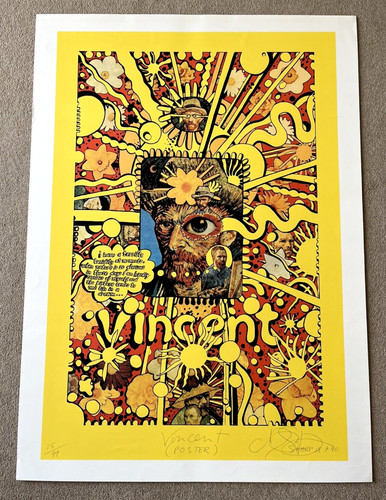 Poster vincent firmato - poster, di