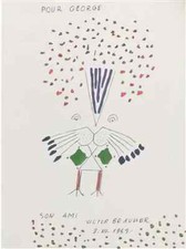 Victor Brauner A4 Photo oiseau