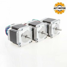 3 pezzi Nema 23 motore passo-passo 180 oz-in 2A 56 mm albero singolo 23HS6620 stampante CNC/3D