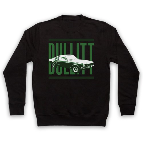 Felpa unisex bullitt mustang - unisex,
