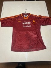 Maglia Calcio Roma 95 96 ASICS Ina Assitalia No Numero M Rara Vintage