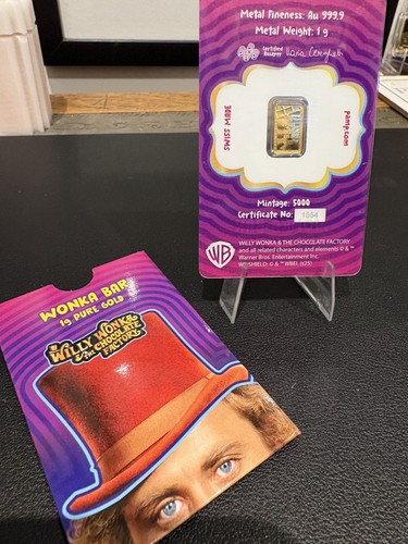 Pamp willy wonka lingotto - pamp,