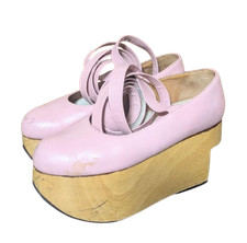 Ballerina cavallo a dondolo Vivienne Westwood rosa UK5 US7 24 cm rare scarpe Giappone