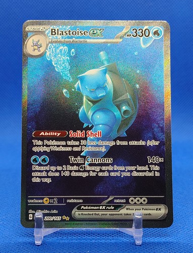 Blastoise holo - ex,
