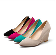 Scarpe donna zeppa tacco
