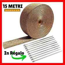 BENDE TERMICHE collettori 15 METRI benda termica scarico per marmitta auto moto