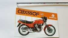 Honda CBX 550 F depliant ITALIANO moto originale epoca brochure