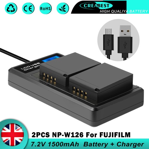 W126 w126s batteria - 2x, np-w126s