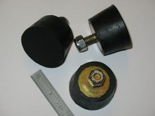 PIEDE AMMORTIZZANTE IN GOMMA