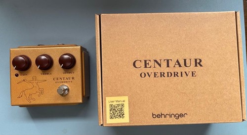 Behringer centaur overdrive - behringer,