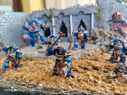 Diorama warhammer 40k night - diorama,