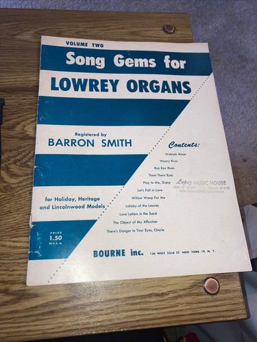 Gemme della canzone per organi