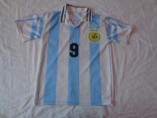ARGENTINA BATISTUTA MAGLIA CALCIO VINTAGE