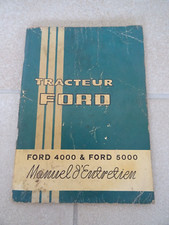 FORD 4000 FORD 5000 TRACTEUR