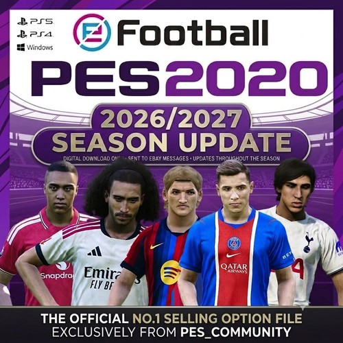 Pes 2020 kit e - 2020, *kit