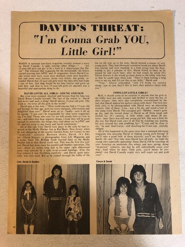 David cassidy anni ti - '70,