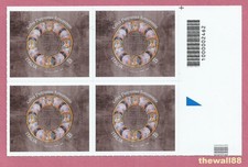 ITALIA 2025 Codex Purpureus Rossanensis QUARTINA con CODICE A BARRE Alta Destra