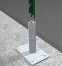 Supporto Zincato per Fissaggio