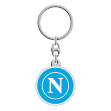 Portachiavi Ufficiale Ssc Napoli In Metallo Smaltato Logo Nuovo Originale