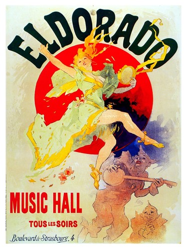 Poster decorazione dorado - decorazione, el
