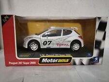 Peugeot 207 Super 2000 #07 Rally 1/24 1 24 MOTORAMA CARARAMA hongwell §§