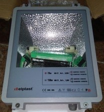 FARO PROIETTORE LAMPADA ESTERNO INTERNO 70W ELPLAST F70/400 BEGHELLI IP65 NUOVO