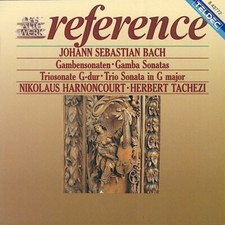 Bach: Sonate per Viola Da Gamba / Nikolaus Harnoncourt, Tachezi - CD