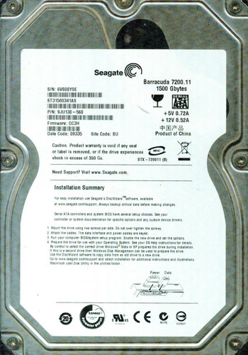 St31500341as 9ju138 568 - st31500341as,, 9ju138-568