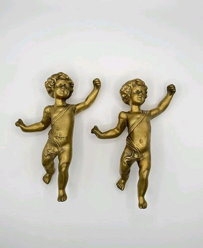 Coppia statuine putti