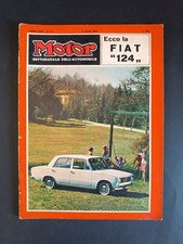 rivista MOTOR anno XXIV numero 14 - 1966 - Fiat 124