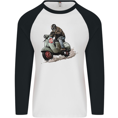 Shirt scooter skull mod - t-shirt,