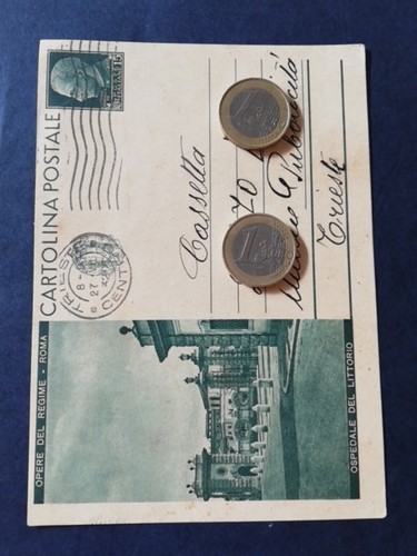 13803 intero postale - postale, opere