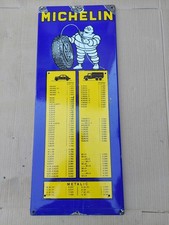 Tabella smaltata Michelin originale