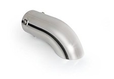 Terminale scarico auto cromato