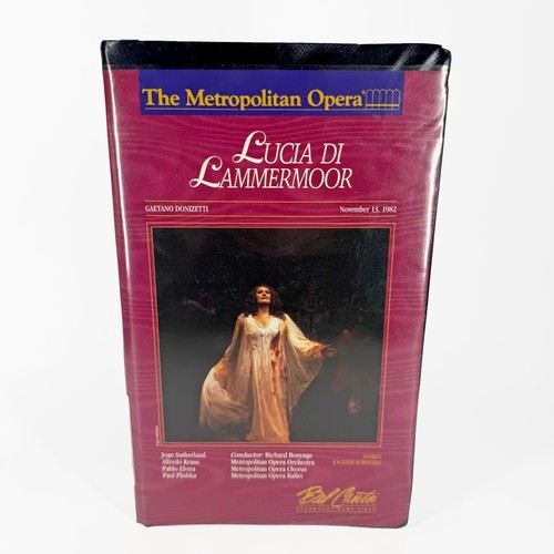 Lucia lammermoor vhs - lucia,