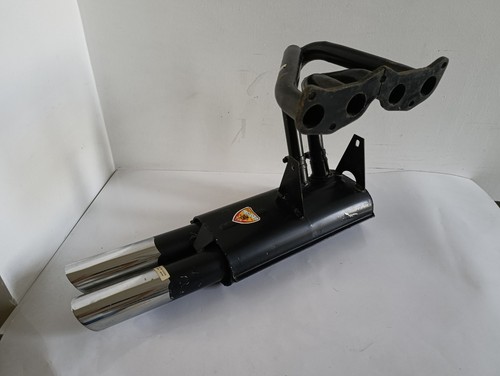 Marmitta doppia canna con - marmitta,