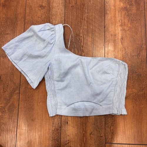 Top zara monospalla ritagliato - monospalla,