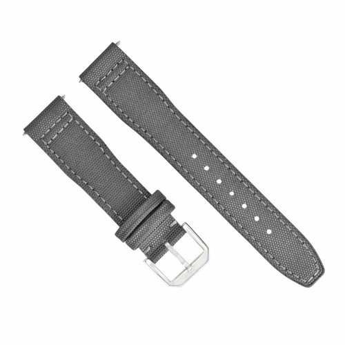 Cinturino orologio pelle tela - cinturino,